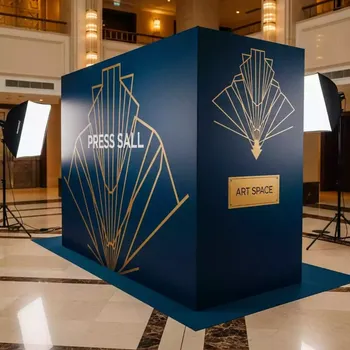 Аренда Пресс волл закрытого типа в отеле Radisson Lazurnaya — ART SPACE