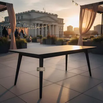 Аренда Стол пластиковый Air Table 140 черный в Imeretinskiy Hotel — ART SPACE