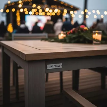 Аренда Стол садовый Oak R100 SHTTU3 1 в Bridge Resort — ART SPACE