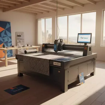 Аренда Плоттер режущий планшетный AOL1625S 2500х1600 мм в комплексе Sea Galaxy — ART SPACE