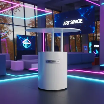 Аренда Стол Mini Scotch белый в Зимнем театре — ART SPACE