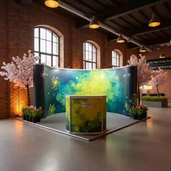Аренда Стенд Isoframe Wave 10 модулей Maxi в City Park Hotel Sochi — ART SPACE