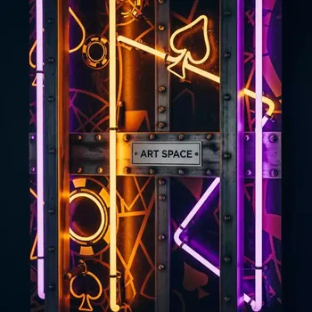 Аренда Картина с неоном в Pullman Sochi Centre — ART SPACE