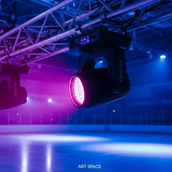 Аренда Светильники ультрафиолетовые в ледовом дворце «Роза Хутор» — ART SPACE