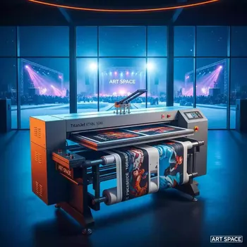 Аренда Каландровый термопресс TitanJet RTX6L 1600 в Керлинговом центре «Ледяной куб» — ART SPACE