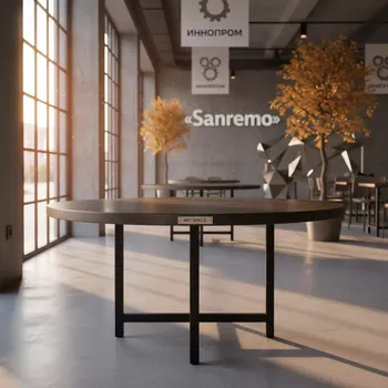 Аренда Стол банкетный складной круглый в ресторане «Sanremo» — ART SPACE