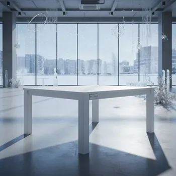 Аренда Стол бук белый Лидер 2 2000x900 мм в Ледовом дворце «Айсберг» — ART SPACE