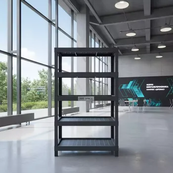 Аренда Стеллаж пластиковый 40х90х182 см в комплексе «Дагомыс» — ART SPACE