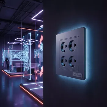 Аренда Розетка двойная с заземлением серая IEK Форс в ресторане «Паруса» — ART SPACE
