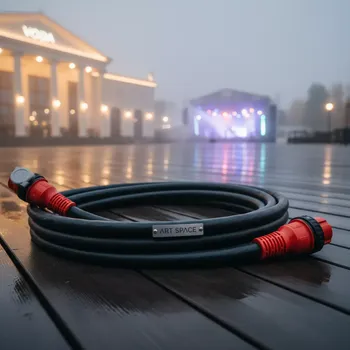 Аренда Силовой кабель 380 В CEE 63 А 5P 32 А 5P IP67 10 м в ресторане «Voda» — ART SPACE