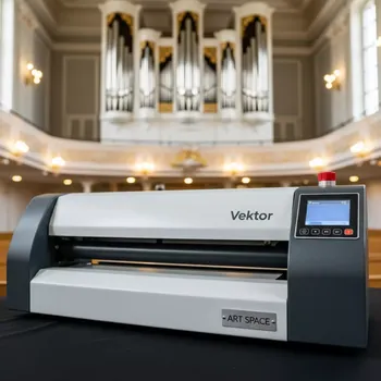 Аренда Пресс ламинатор для пластиковых карт Vektor BW 300VS A4 водно воздушное охлаждение в Зале органной и камерной музыки — ART SPACE