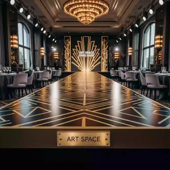 Аренда Подиум для моделей 10х2 м в ресторане «Sanremo» — ART SPACE