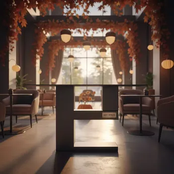 Аренда Опора для стола П образная темная в City Park Hotel Sochi — ART SPACE