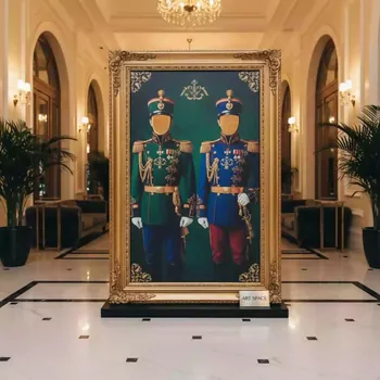 Аренда Фотозона тантамарески военные в Гранд Отель Поляна — ART SPACE