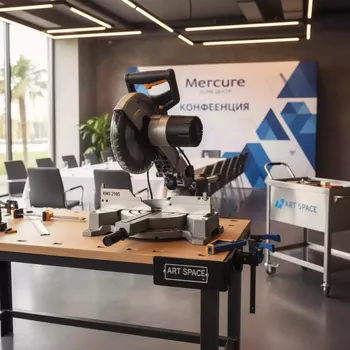 Аренда Пила торцовочная KRONS KMS 210S в Mercure Сочи Центр — ART SPACE