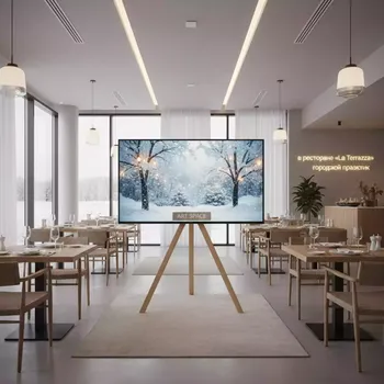 Аренда Плазменная панель телевизор 60 дюймов в ресторане «La Terrazza» — ART SPACE