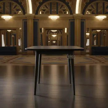Аренда Стол обеденный пластиковый Step Step Mini черный в Sochi Marriott Krasnaya Polyana — ART SPACE