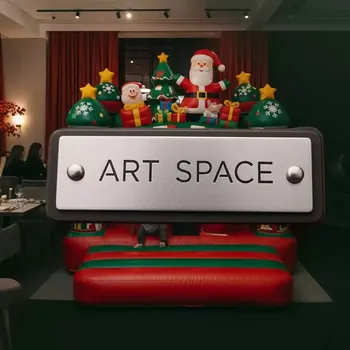 Аренда Батут Рождество в ресторане «La Terrazza» — ART SPACE