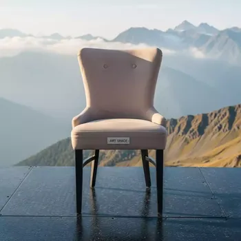 Аренда Стул Brussels бежевый на площадке Rosa Peak (2320м) — ART SPACE
