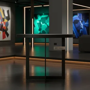 Аренда Стол коктейльный Pietra черный 75 см в Green Flow Hotel — ART SPACE