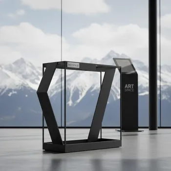Аренда Подставка для зонтиков черная на площадке Rosa Peak (2320м) — ART SPACE