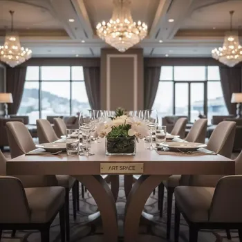Аренда Столик Петрополи Gold в Cosmos Sochi Hotel — ART SPACE