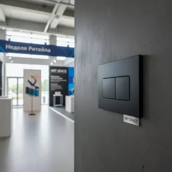 Аренда Кнопки черные для инсталляций в Delta Sirius — ART SPACE