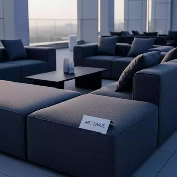 Аренда Лаунж зона CALMA антрацит в Pullman Sochi Centre — ART SPACE