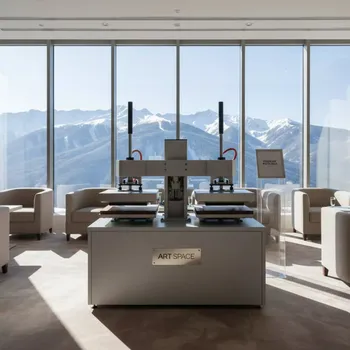 Аренда Термопресс плоский Technoprint TPDH4050 40х50 см два стола двойной нагрев в Sochi Marriott Krasnaya Polyana — ART SPACE