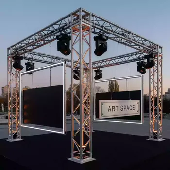 Аренда Ферма квадратного сечения 2 метра 290х290 на Медальной площади — ART SPACE