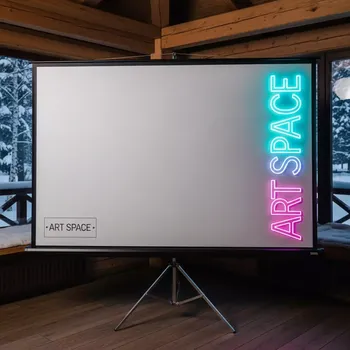 Аренда Экран для проектора 180х180 в ресторане «Сыроварня» — ART SPACE