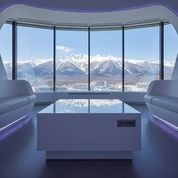 Аренда Стол Cube White на курорте «Газпром» (Альпика) — ART SPACE