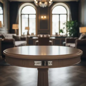 Аренда Столешницы капучино TLH 037AR3.080RR диаметр 80 см в Boutique Hotel PORTUM 1905 — ART SPACE