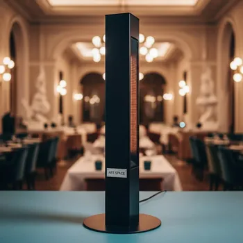 Аренда Обогреватель инфракрасный напольный Floor Black в ресторане «Sanremo» — ART SPACE
