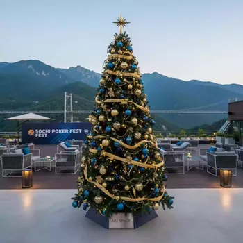 Аренда Елка искусственная 300 см в Skypark Sochi — ART SPACE
