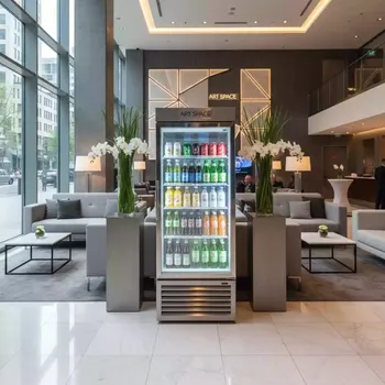 Аренда Шкаф холодильный витринный Gastrorag BC98 MS 98 л 480х475х850 мм в Mövenpick Hotel — ART SPACE