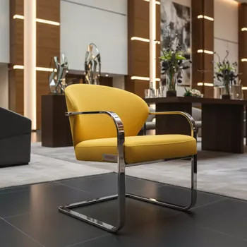 Аренда Стул серебряный ДЮПОН лимонный в Mövenpick Hotel — ART SPACE