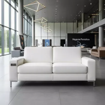 Аренда Диван President двухместный белый в Karat Resort — ART SPACE