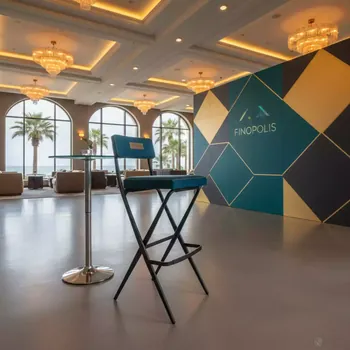 Аренда Подстолье металлическое барное складное Frasca High Folding Special в Swissôtel Resort Sochi Kamelia — ART SPACE