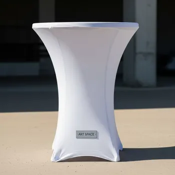 Аренда Стол банкетный White cloth диаметр 152 см в санатории «Черноморье» — ART SPACE