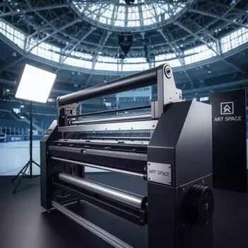 Аренда Система подмотки автоматической Roland SD64 для плоттеров в ледовой арене «Шайба» — ART SPACE