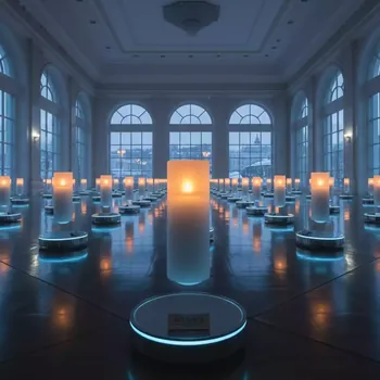 Аренда Свечи левитирующие в конгресс-холле отеля Жемчужина — ART SPACE