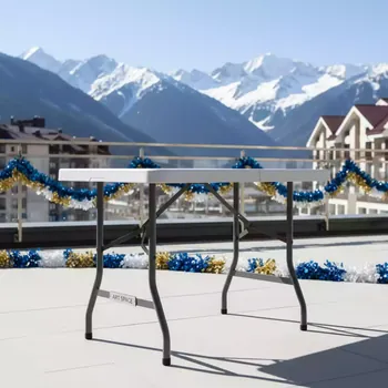 Аренда Стол пластиковый Tkitt BG4K в Golden Tulip Rosa Khutor — ART SPACE