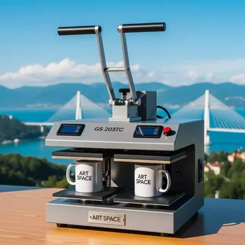 Аренда Термотрансферный пресс для кружек GS 203TC 2 станции в Skypark Sochi — ART SPACE