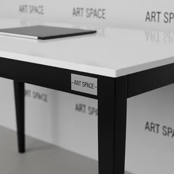 Аренда Стол Mid white & black в Bridge Resort — ART SPACE