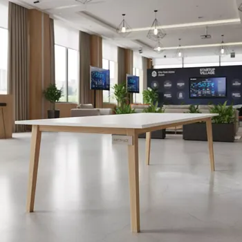 Аренда Стол Лидер 2 1800х900 бук белый кромка ПВХ в City Park Hotel Sochi — ART SPACE
