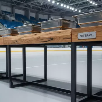 Аренда Фуршетный стол Форест в Ледовом дворце «Айсберг» — ART SPACE