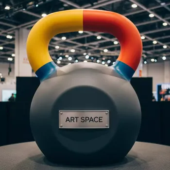 Аренда Гиря потешная гигантская в ледовом дворце «Большой» — ART SPACE