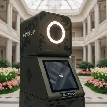 Аренда Стойка гиф Smart военная в санатории «Металлург» — ART SPACE