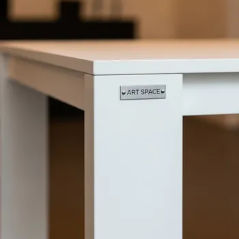 Аренда Стол белый прямоугольный 38 323WT 120х75 см в ресторане «Sanremo» — ART SPACE